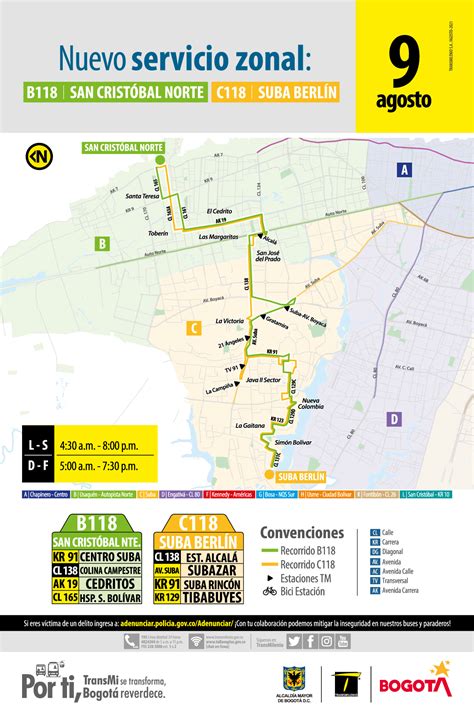 c118 ruta anterior|Horario y mapa de la ruta C118 de autobús .